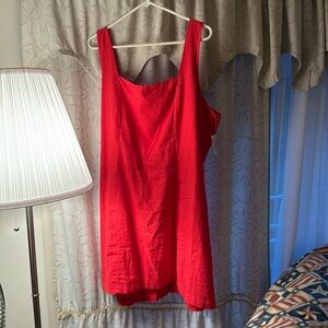 Orange Old navy  midi dress